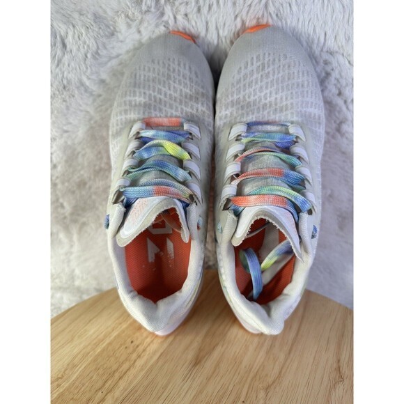 Nike Womens Air Zoom Pegasus 37 DD9667-100 White Running Shoes‎ Sneakers Size 6 - Picture 8 of 9